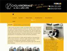 Tablet Screenshot of caglarkorkmaz.com